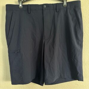 Nicklaus Perry Ellis Men's Navy Golf Shorts Sz 36